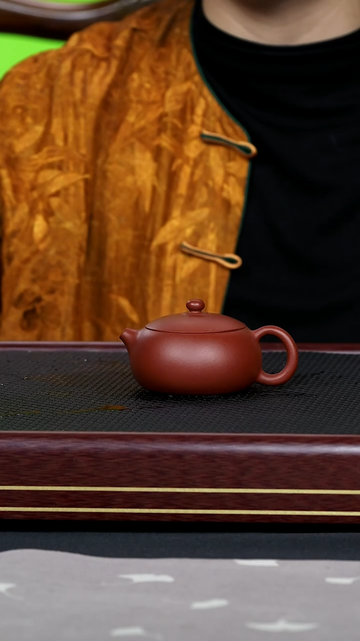 茶壶紫砂紫砂壶8 西施 朱泥