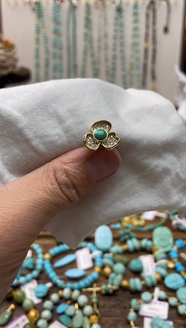 【闪购商品】绿松石珠宝奇石合金59