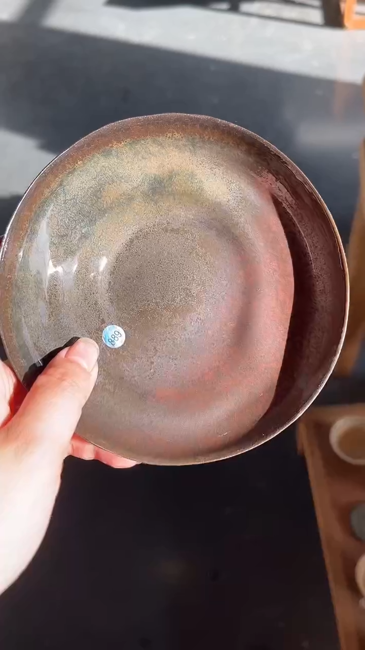 壶承889号直径14-15CM 乌金