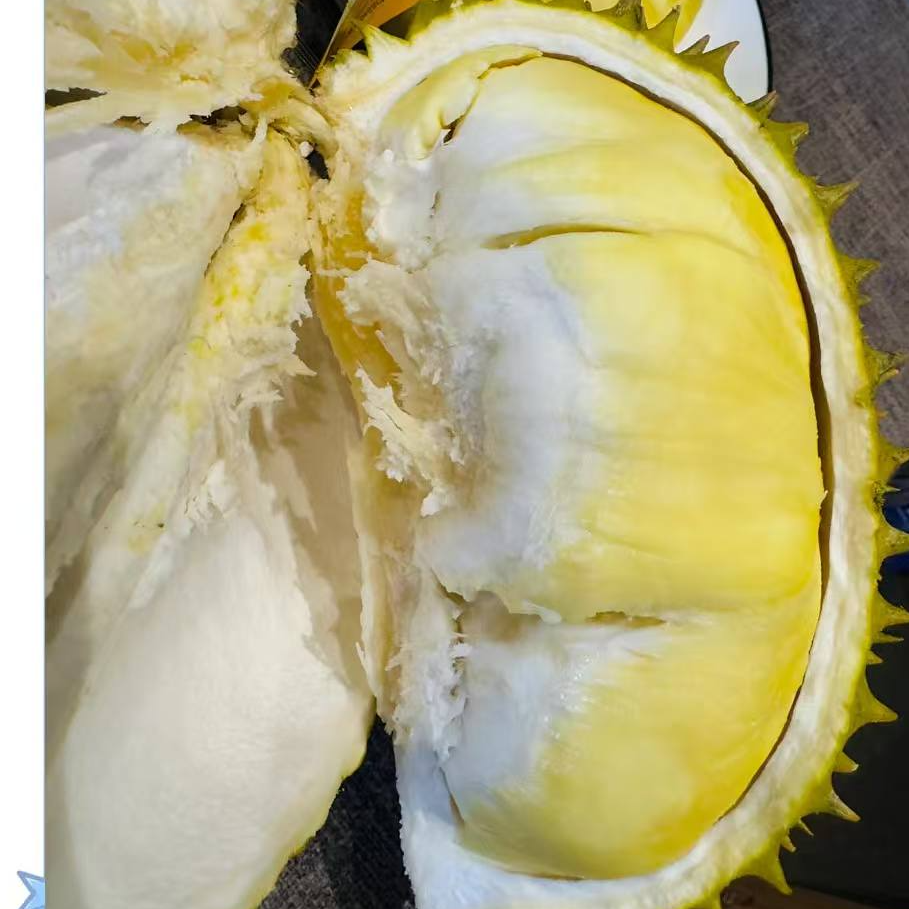 【顺丰包邮】口岸直发金枕新鲜榴莲整个净重2-9斤