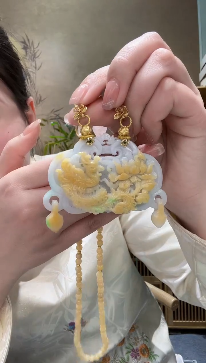 【闪购商品】翡翠颈饰未镶嵌吊坠