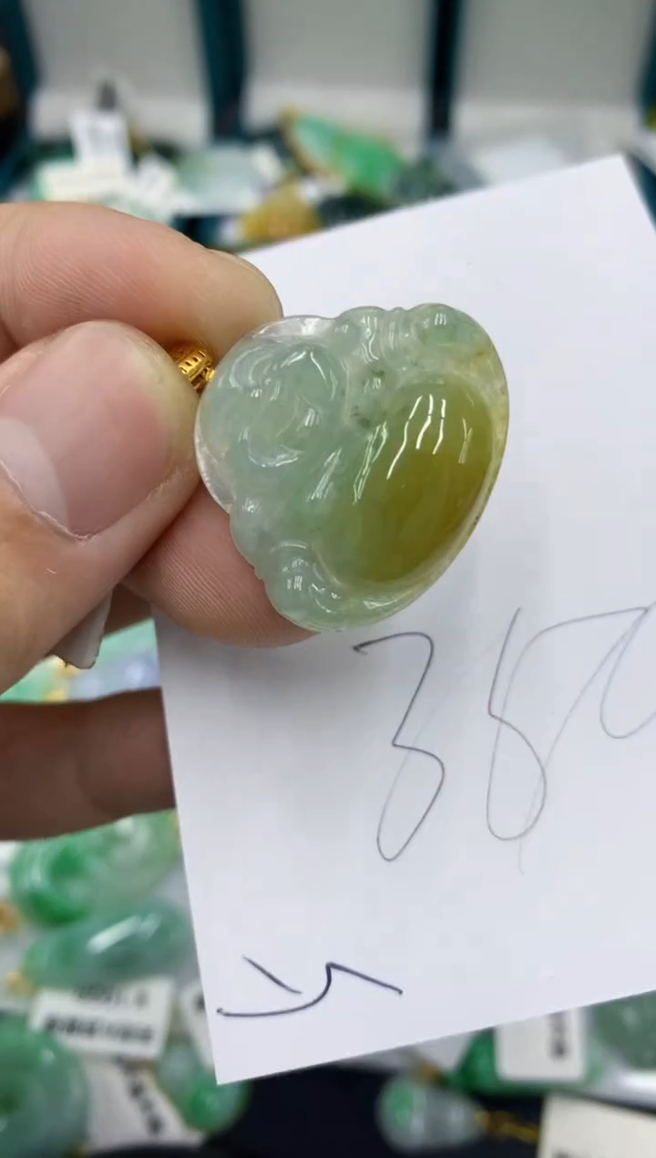 【闪购商品】翡翠颈饰18K金镶嵌号链接1111111