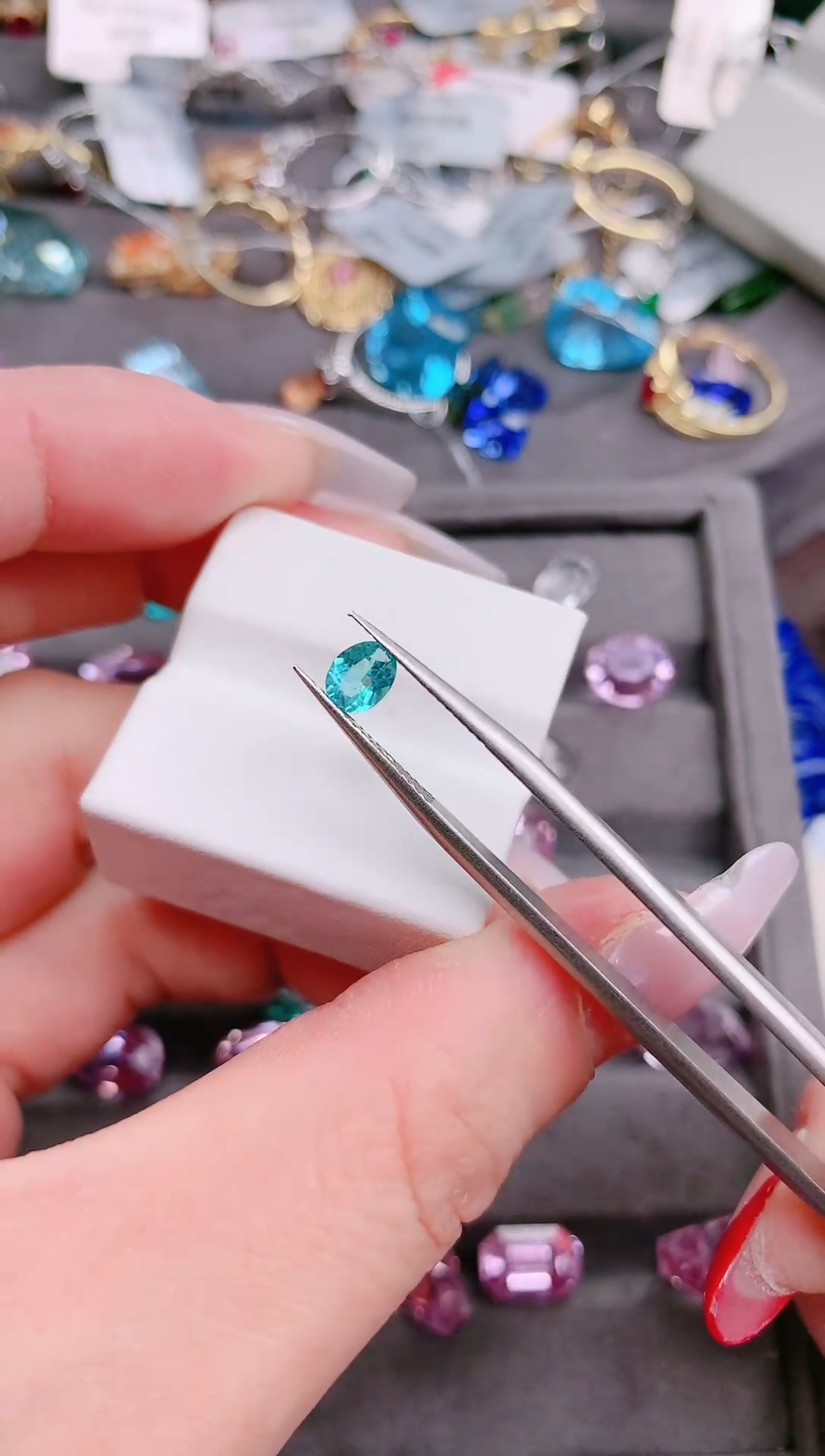 未镶嵌磷灰石裸石0.47ct