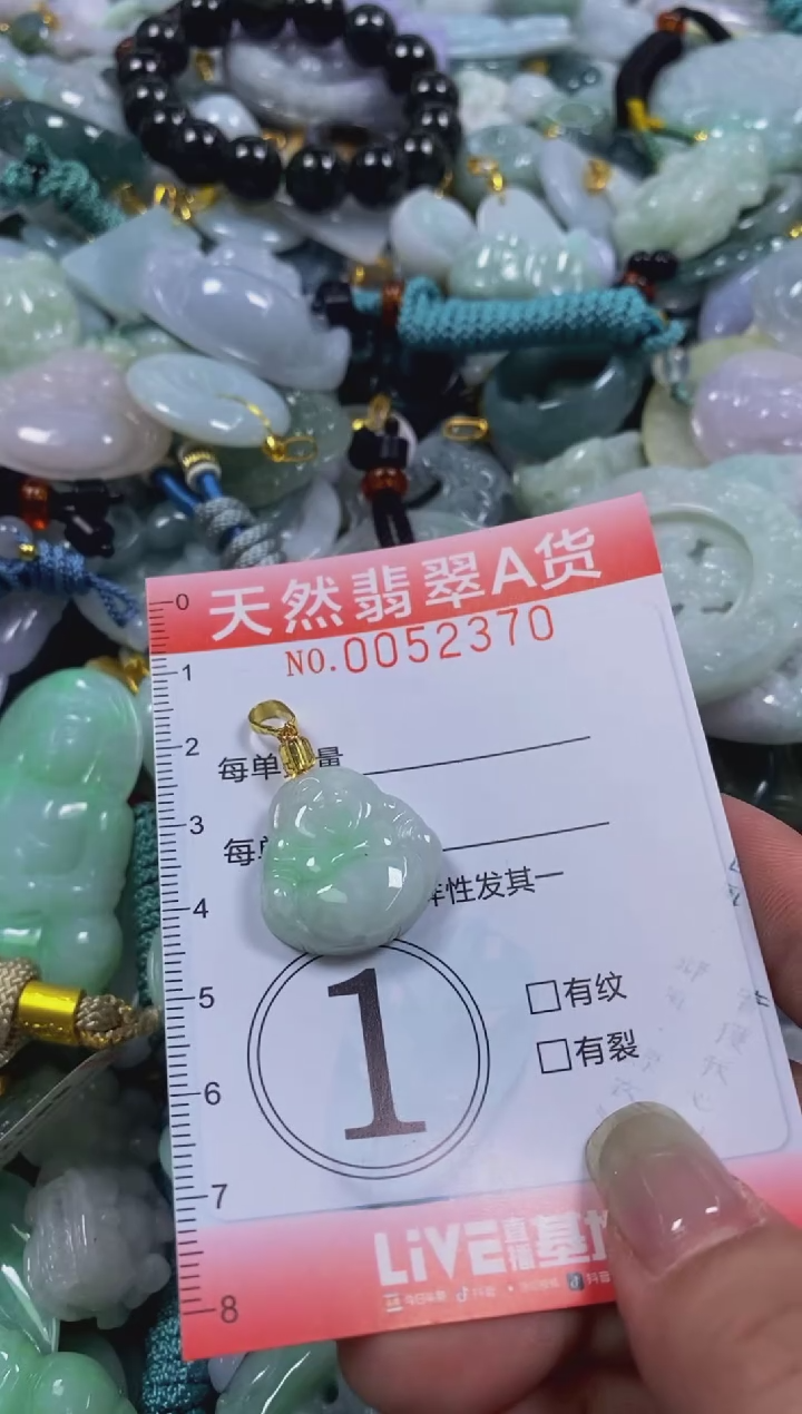 翡翠未镶嵌颈饰闪购0052370