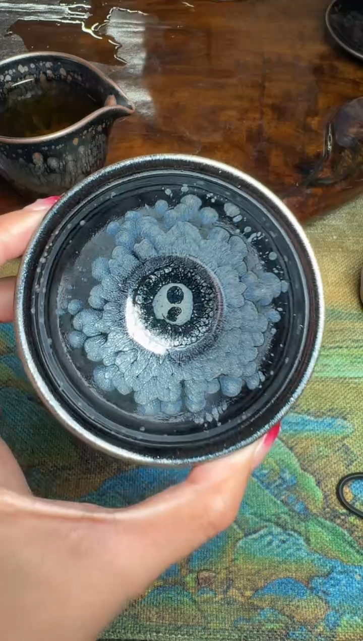 【闪购商品】茶盏阙梅娇黑牡丹24