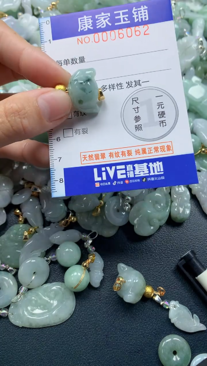 颈饰未镶嵌翡翠6062