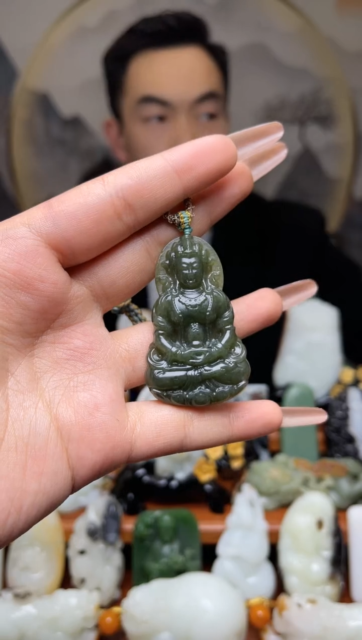 【闪购商品】和田玉吊坠未镶嵌17