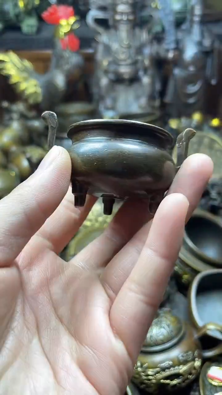 闪购链接，点击下单，有运费险，铜摆件