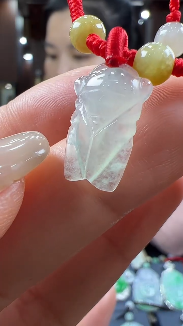 【闪购商品】翡翠挂件未镶嵌儿童手绳