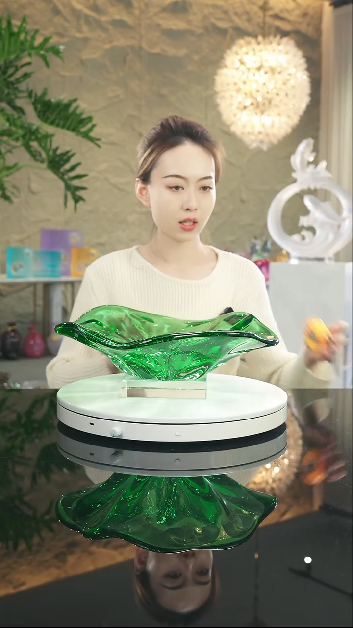 【闪购商品】瓷片设计款果盘摆件
