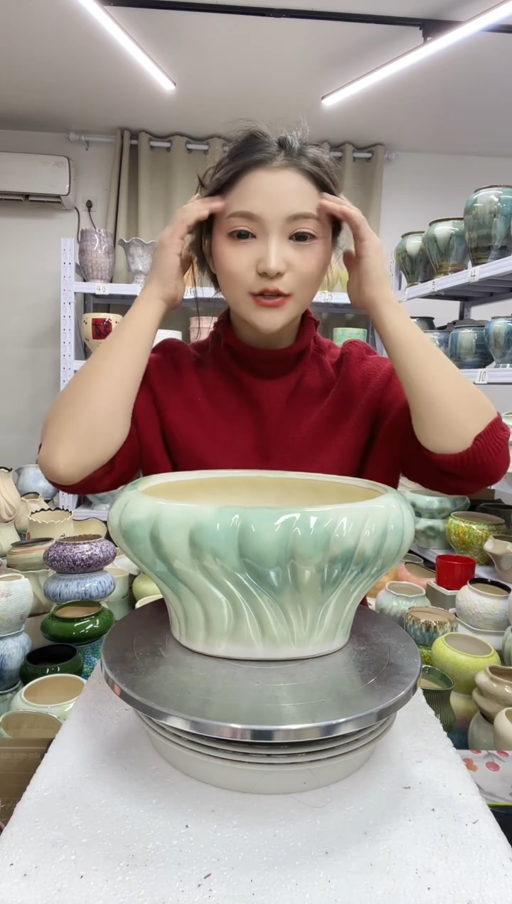 【1.3】花盆尺寸高： 18口：24