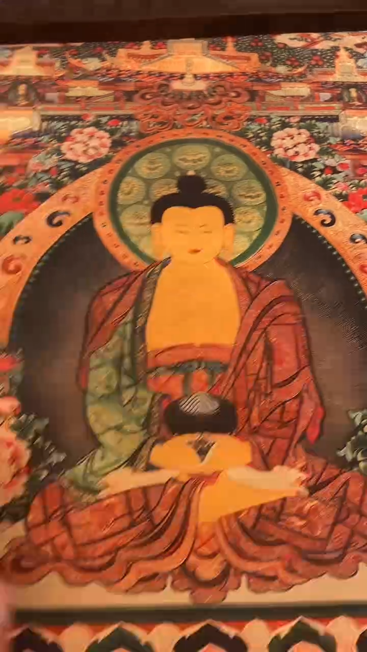 装裱画精美唐卡tk16091