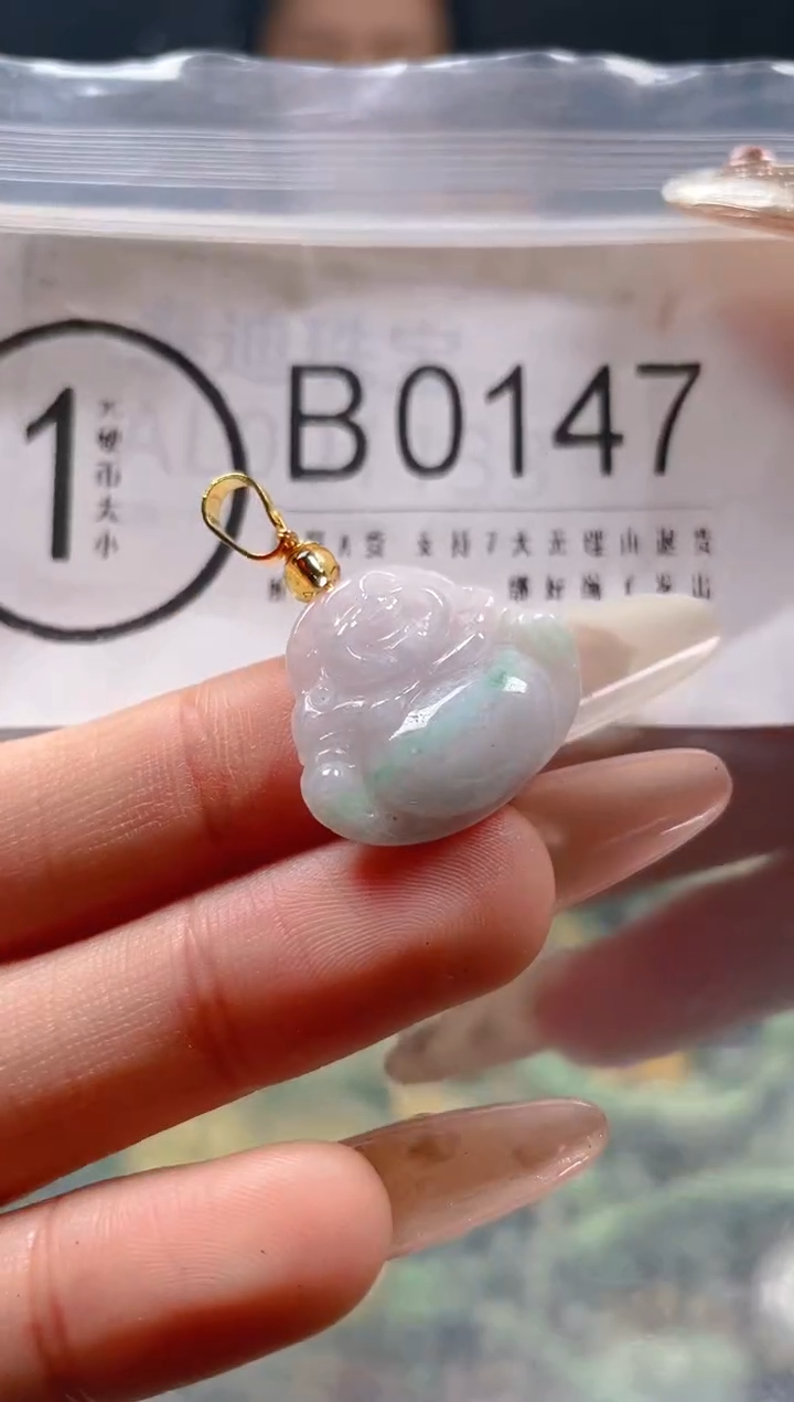 【闪购商品】翡翠颈饰未镶嵌/B/翡翠A货一图一物