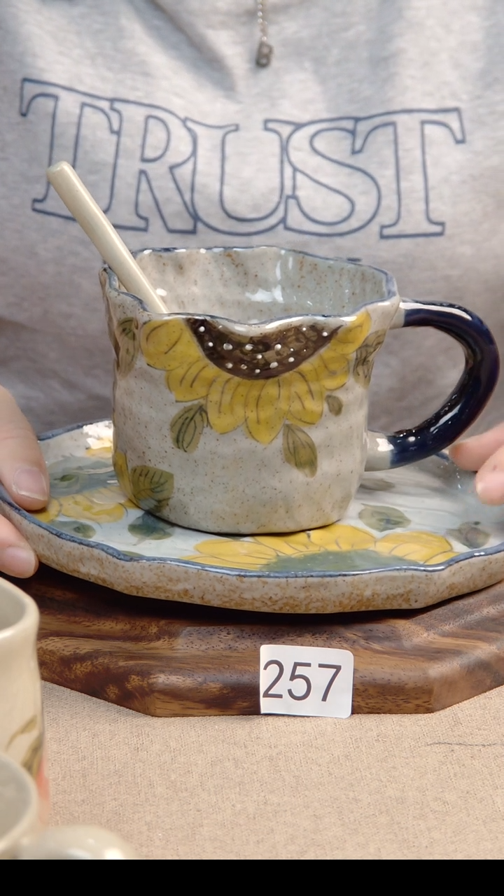 杯子景德镇手工陶瓷杯子257