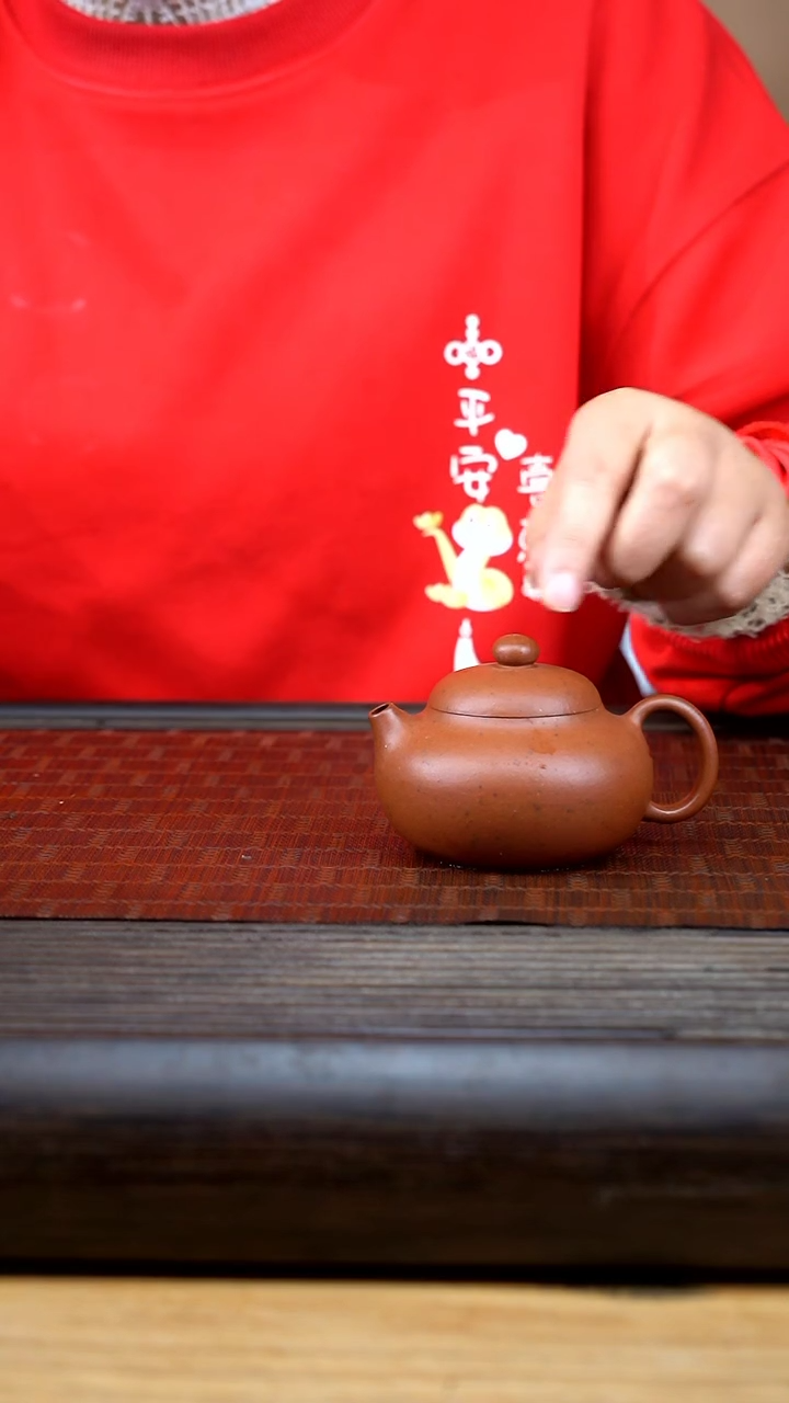 【闪购商品】紫砂茶壶xll老朱泥小文旦微瑕不退不换