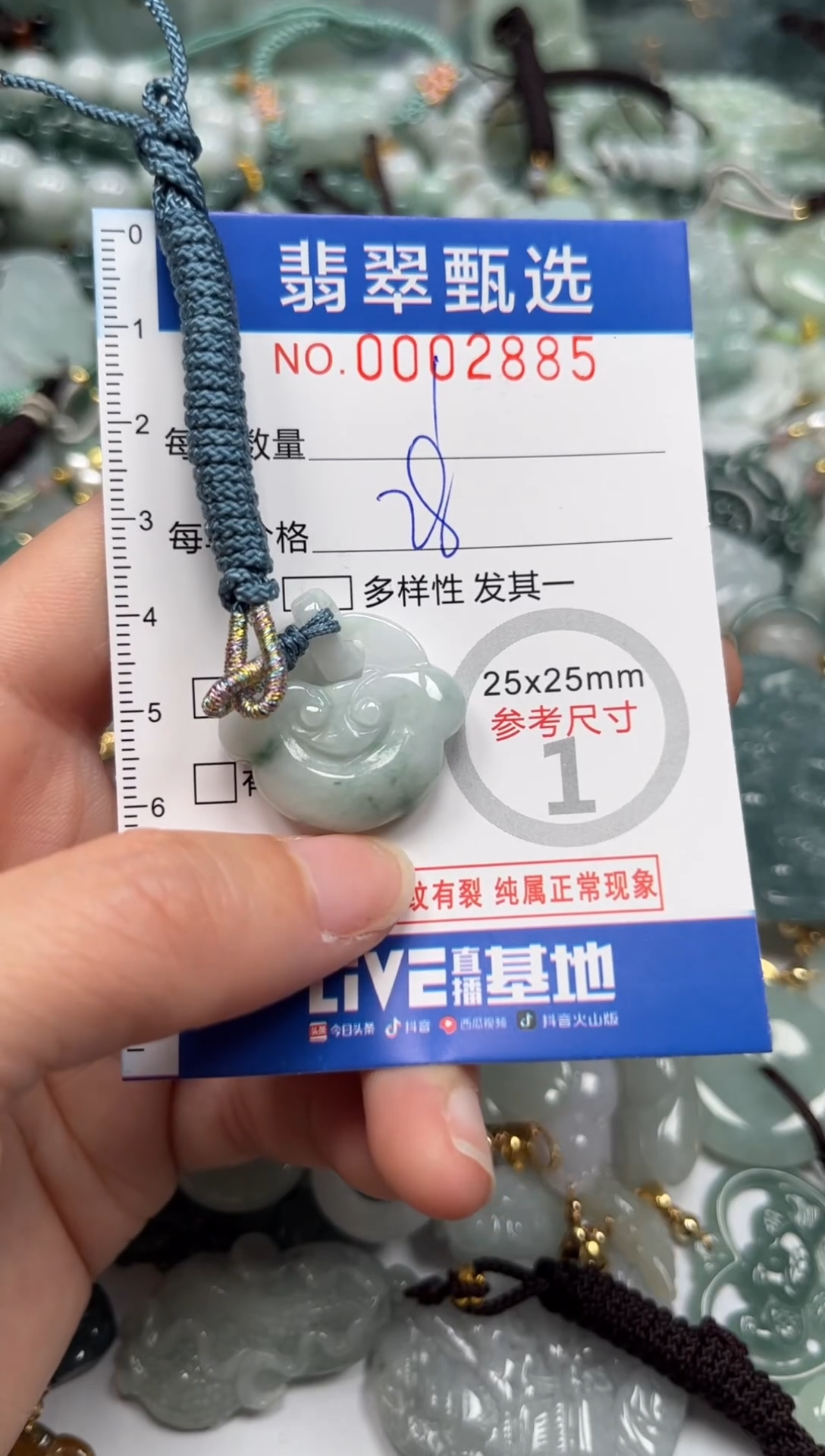 【闪购商品】翡翠颈饰未镶嵌00..2885