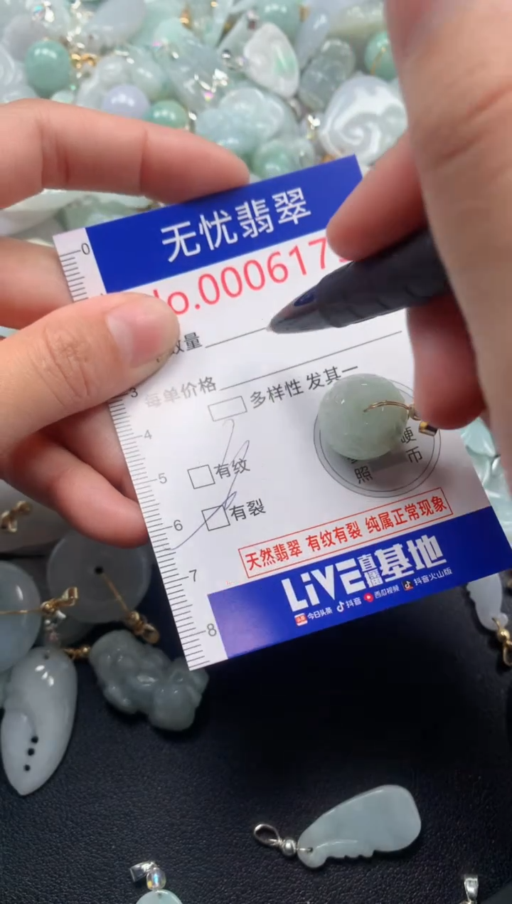 颈饰未镶嵌翡翠6173