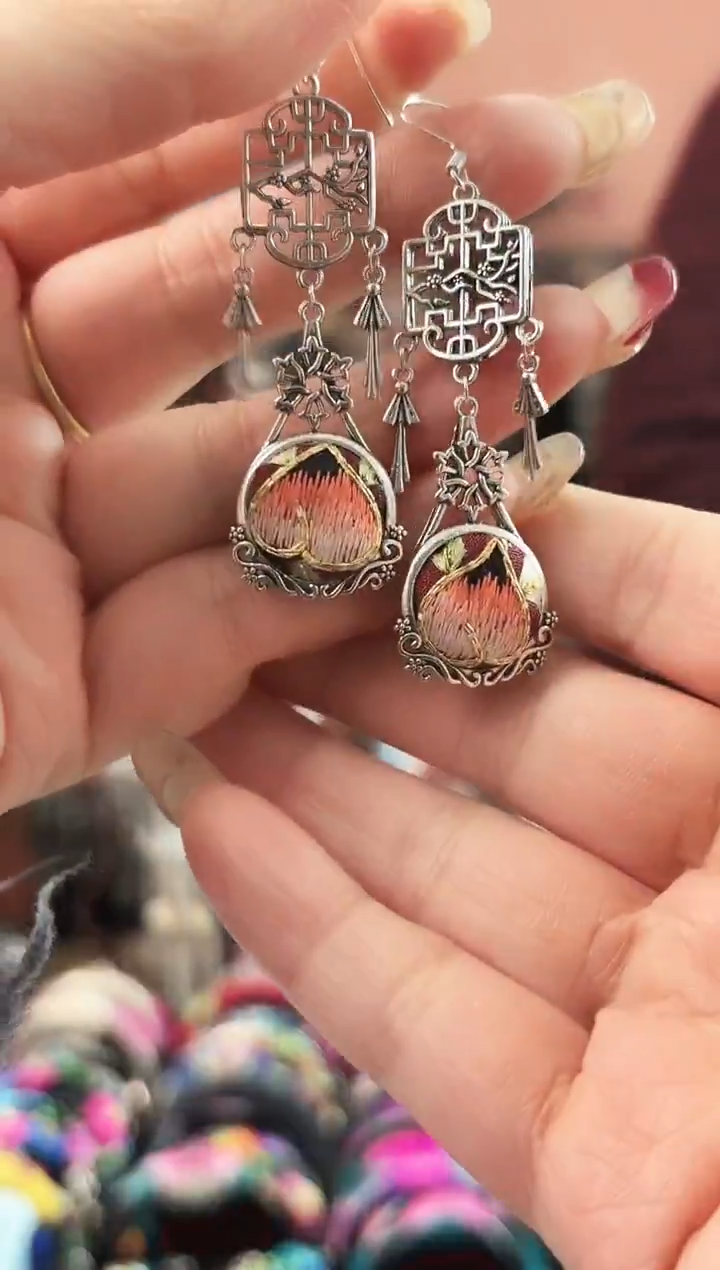 艺枝独绣手工饰品161*