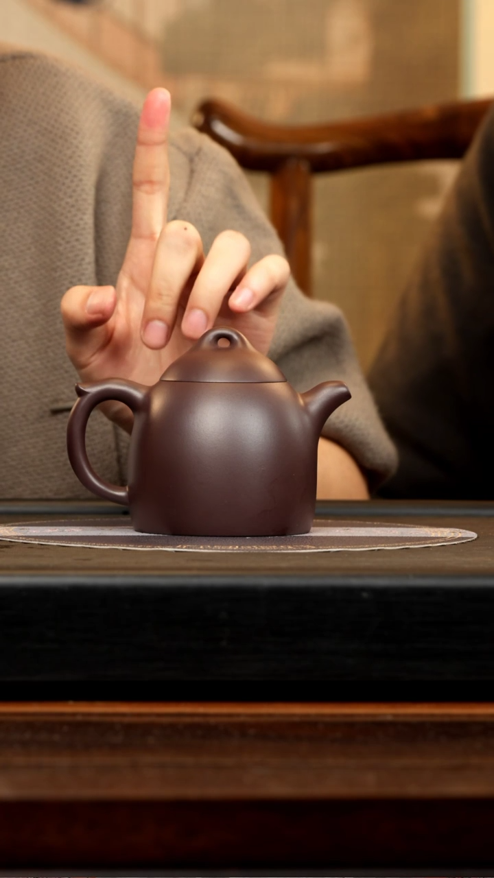 【闪购商品】紫砂茶壶YJB 黑墩头 秦权