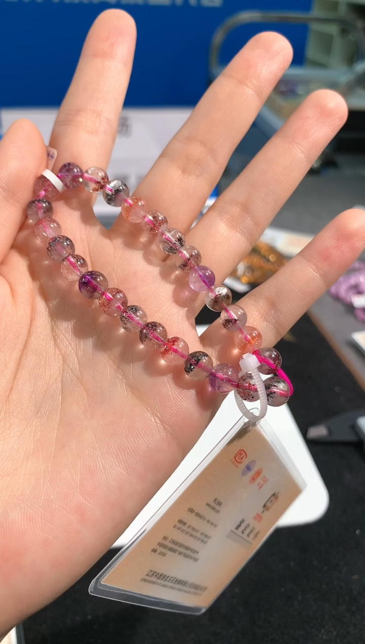【闪购商品】水晶手链未镶嵌33号超七单圈7mm