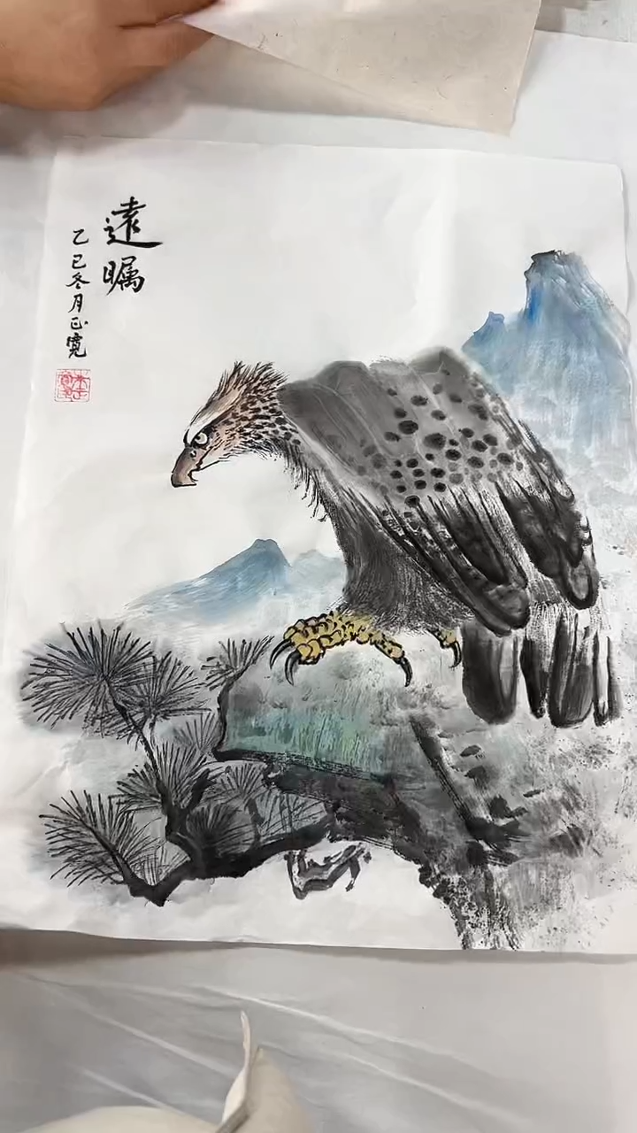 国画直播福利/国画/花鸟