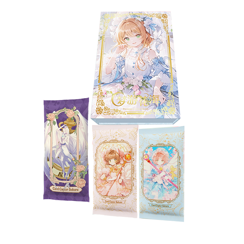 【拆包】  岚卡第二弹魔卡少女樱梦游花海系列二创卡牌（盲盒代拆）