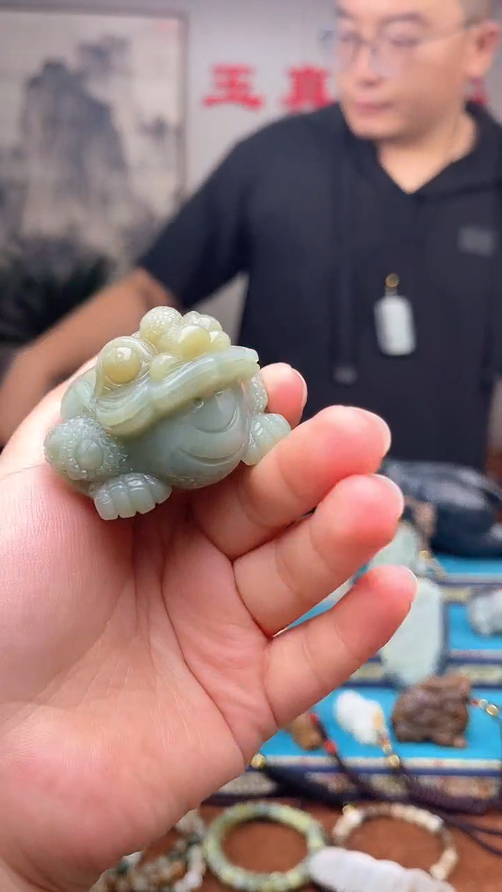 和田玉未镶嵌挂件1