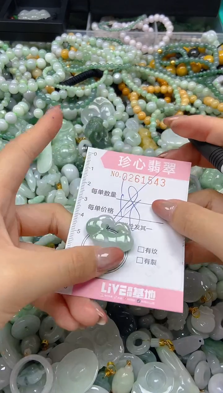 翡翠未镶嵌颈饰闪购0261543多样性发其一