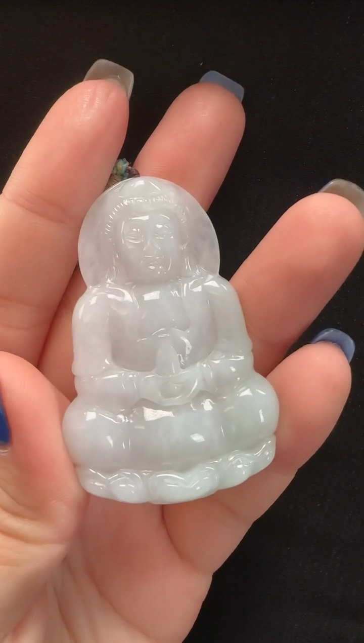 颈饰未镶嵌翡翠933观音一个