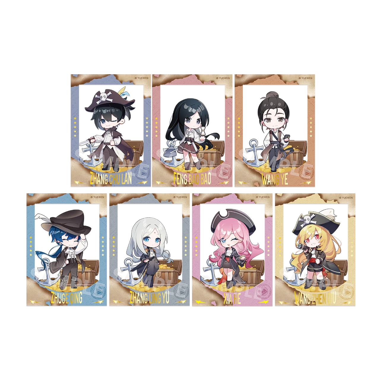 【bilibili预售】星河动漫 一人之下 异海奇航系列 拍立得&徽章盲盒