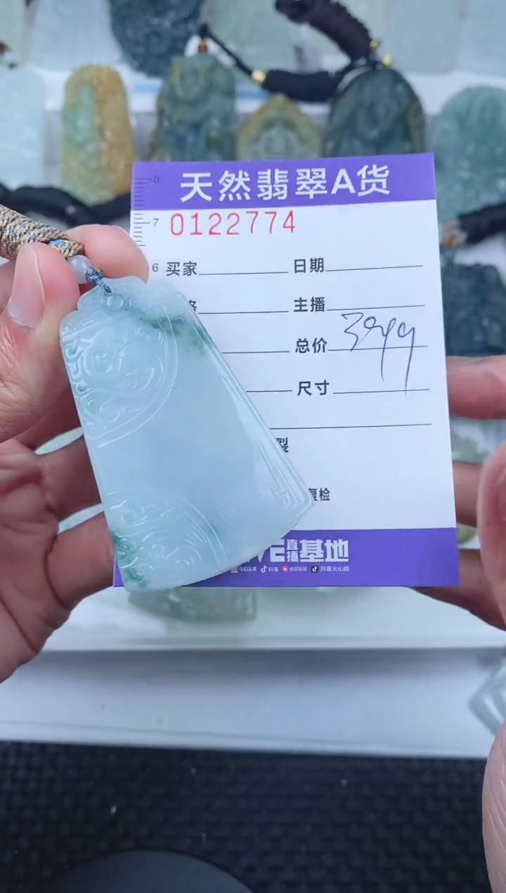 【闪购商品】翡翠颈饰未镶嵌        774