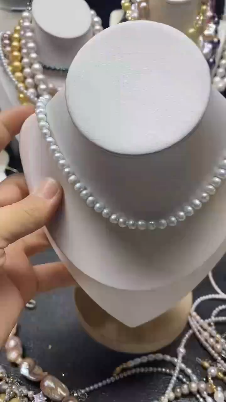 颈饰未镶嵌淡水珍珠多人
