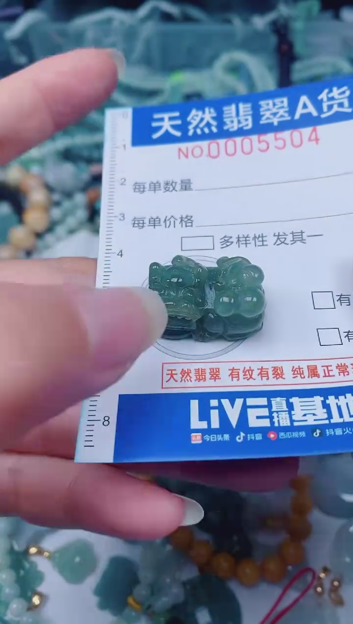 颈饰未镶嵌翡翠00005504