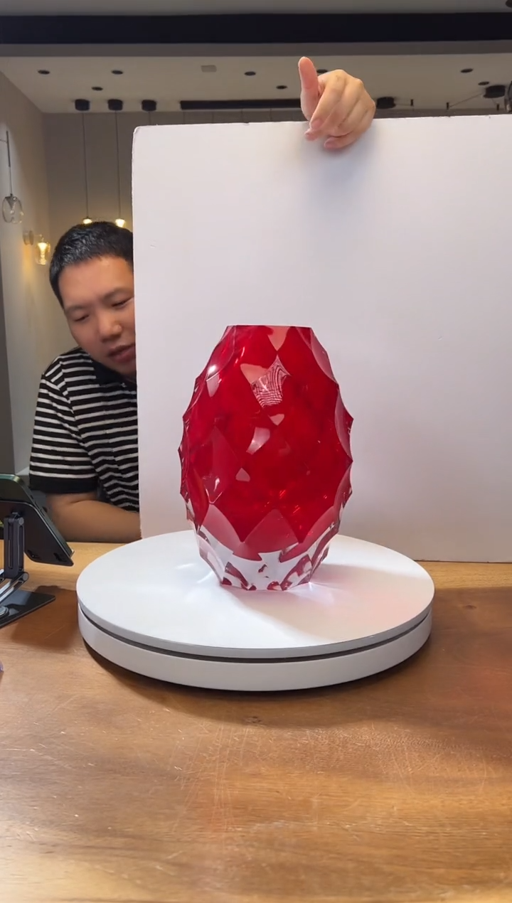 【闪购商品】茶宠巴比特美学 红色菠萝花器