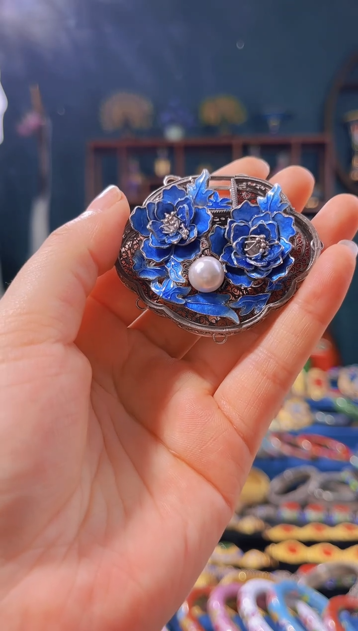 【闪购商品】非遗绝技 花丝锁吊坠