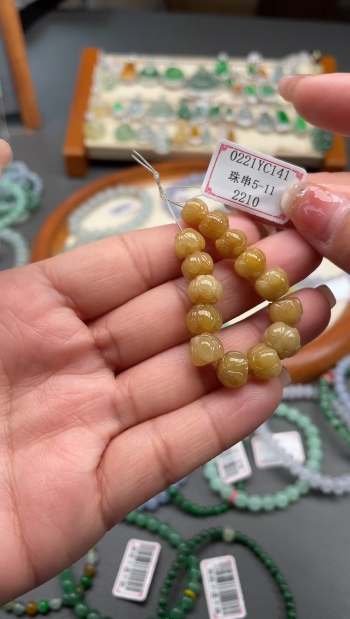 【闪购商品】翡翠手串未镶嵌0221YC141
