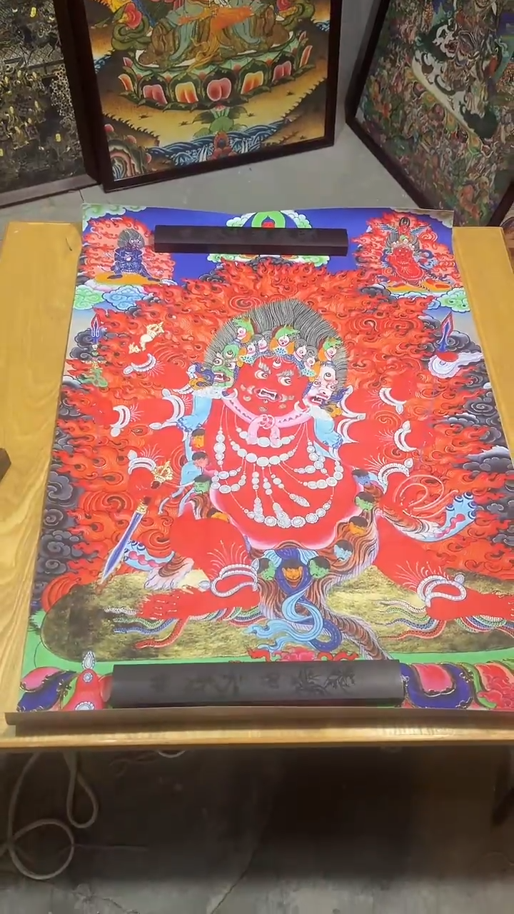 卷轴画卷轴唐卡商品