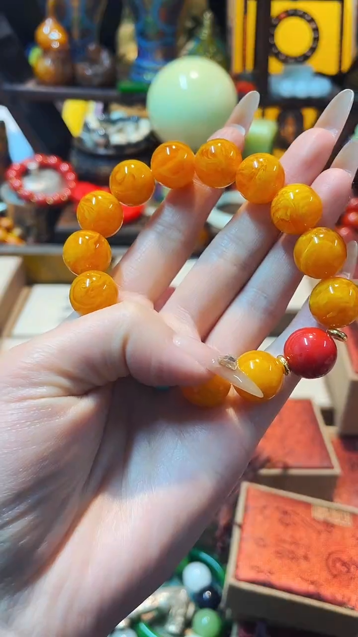 【闪购商品】蜜蜡手串未镶嵌主播推荐主播推荐