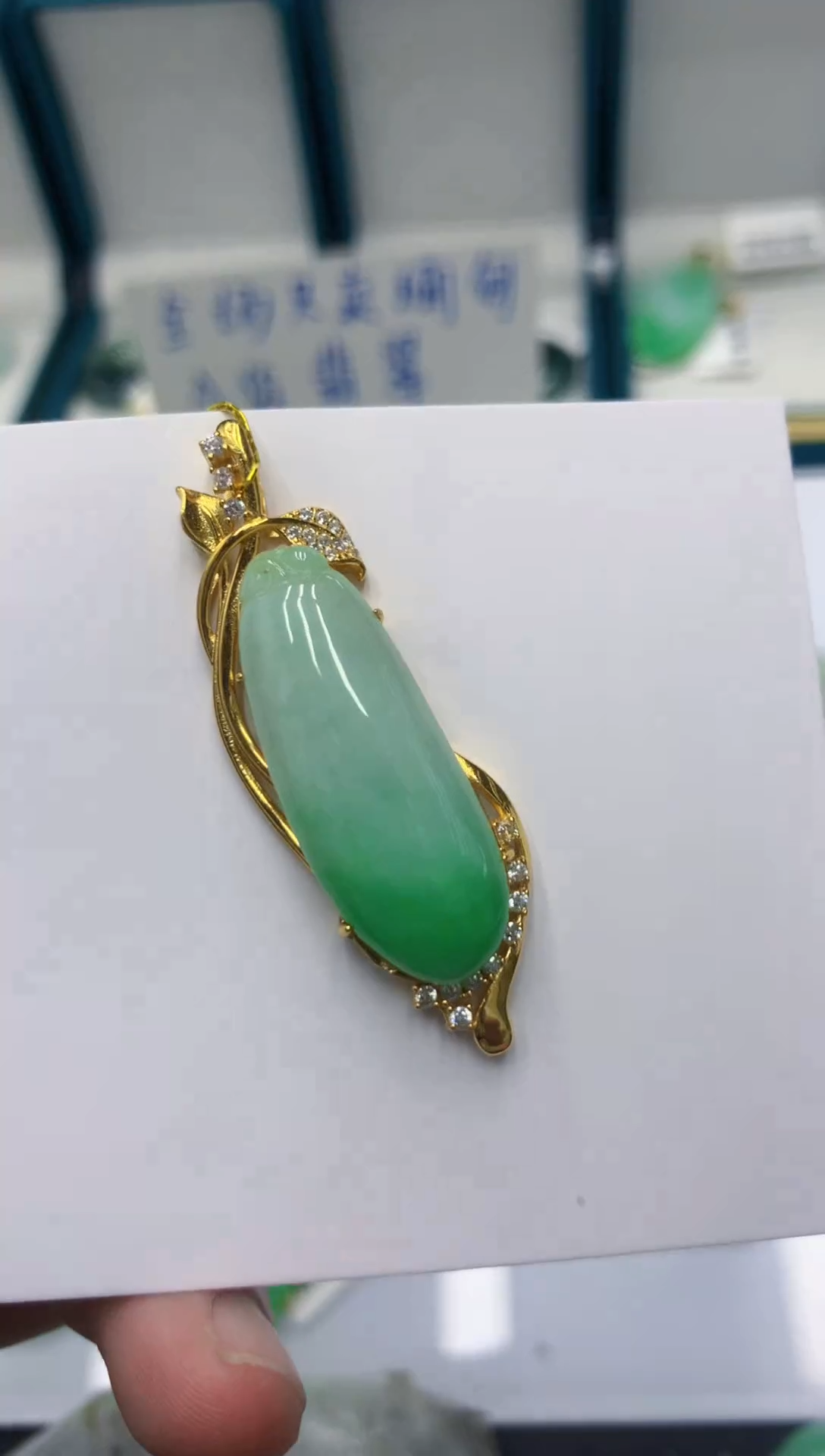 颈饰未镶嵌翡翠1