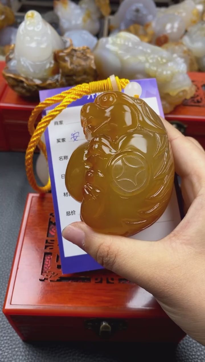 【闪购商品】玛瑙/玉髓手把未镶嵌00