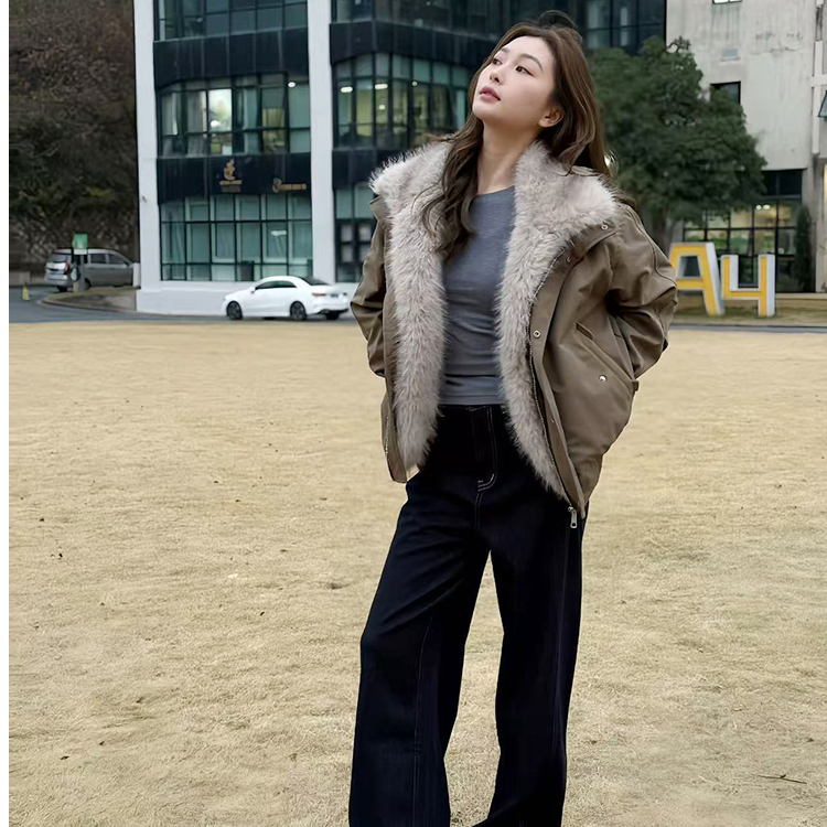 未南Winan.N彎刀牛仔寬鬆百搭直筒休闲裤