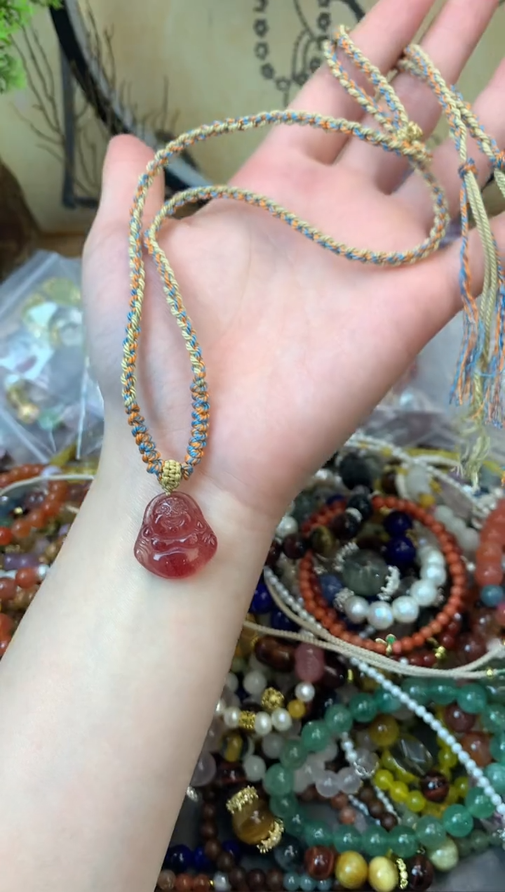 【闪购商品】石英质玉项链未镶嵌159