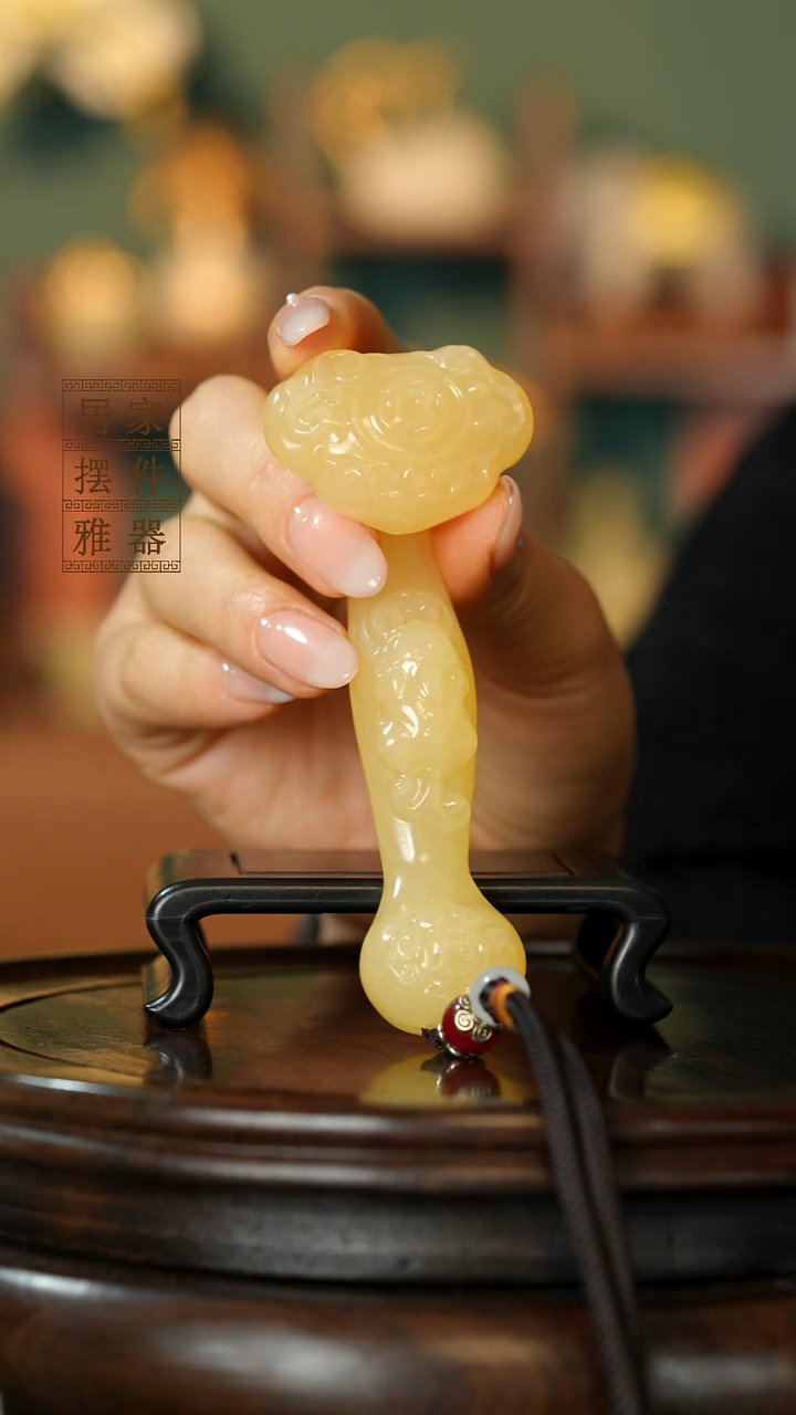 玉《富贵如意》摆件