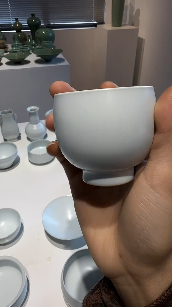 青瓷手工茶器包邮