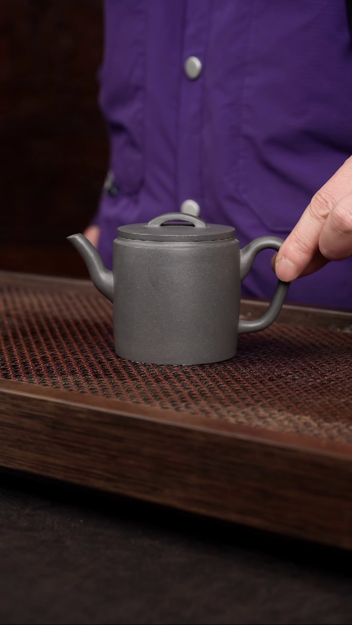 【闪购商品】紫砂茶壶天青高直壶