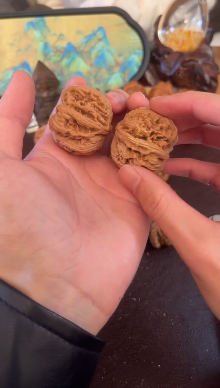 把件文玩核桃粗筋40