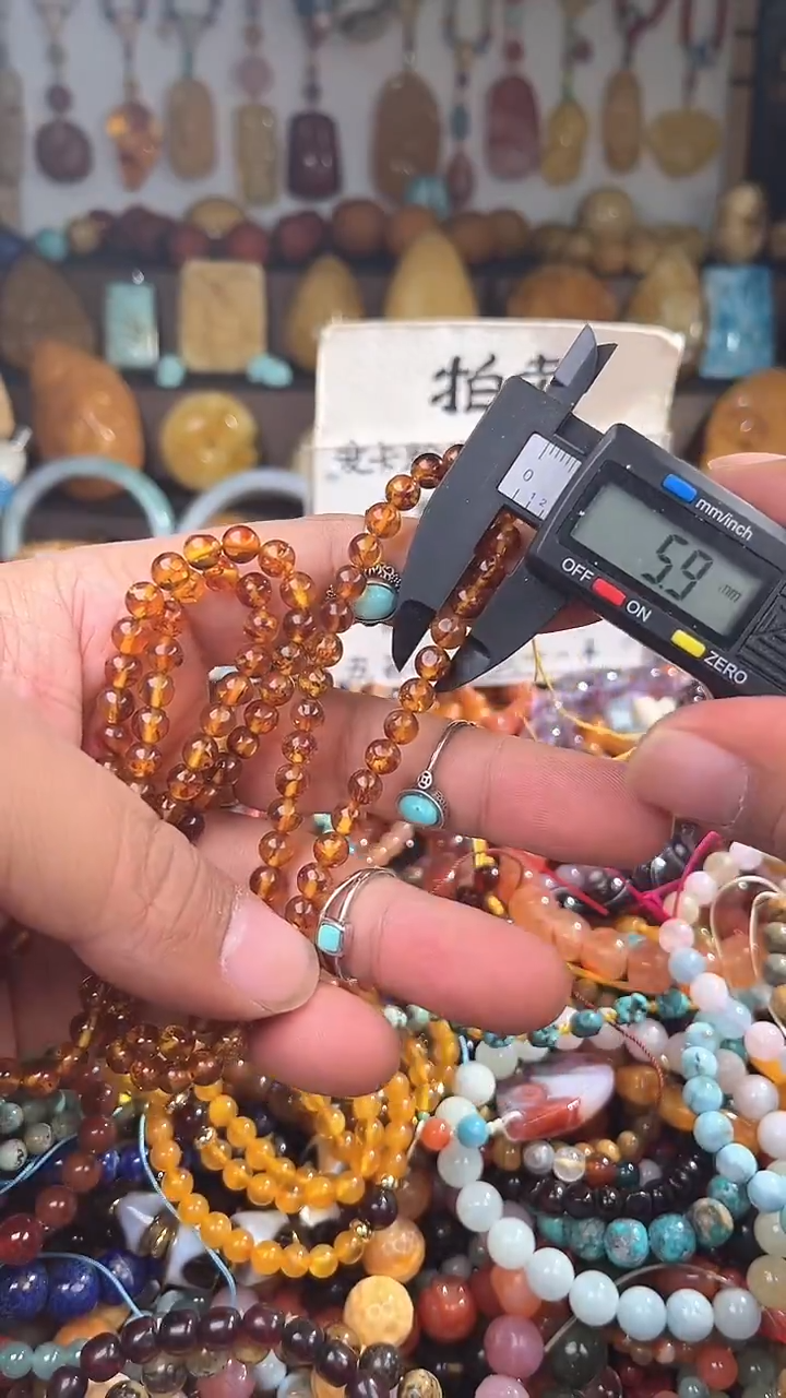 裸石琥珀未镶嵌欣***书 一物一拍 169694