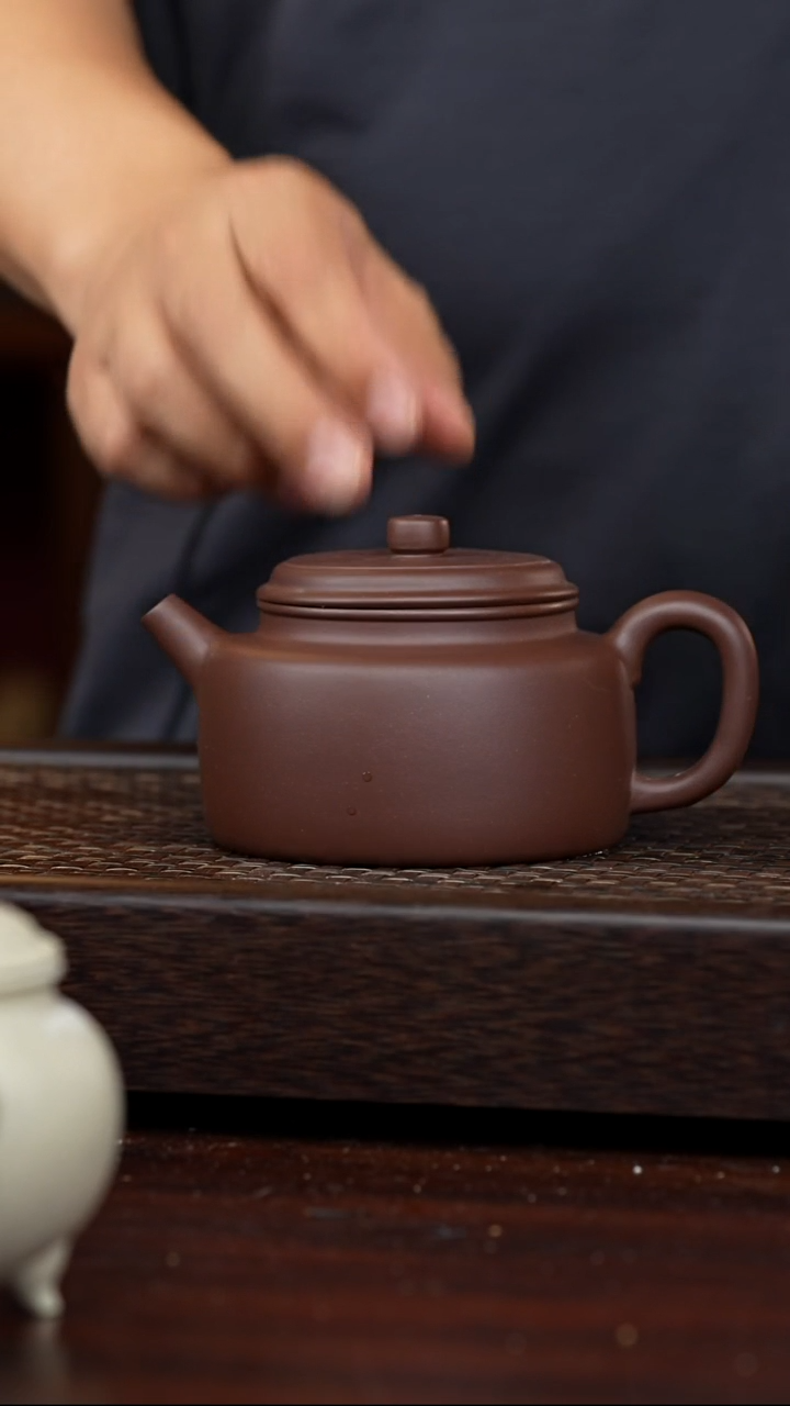 茶壶紫砂丹壶溢香紫砂壶微瑕350cc