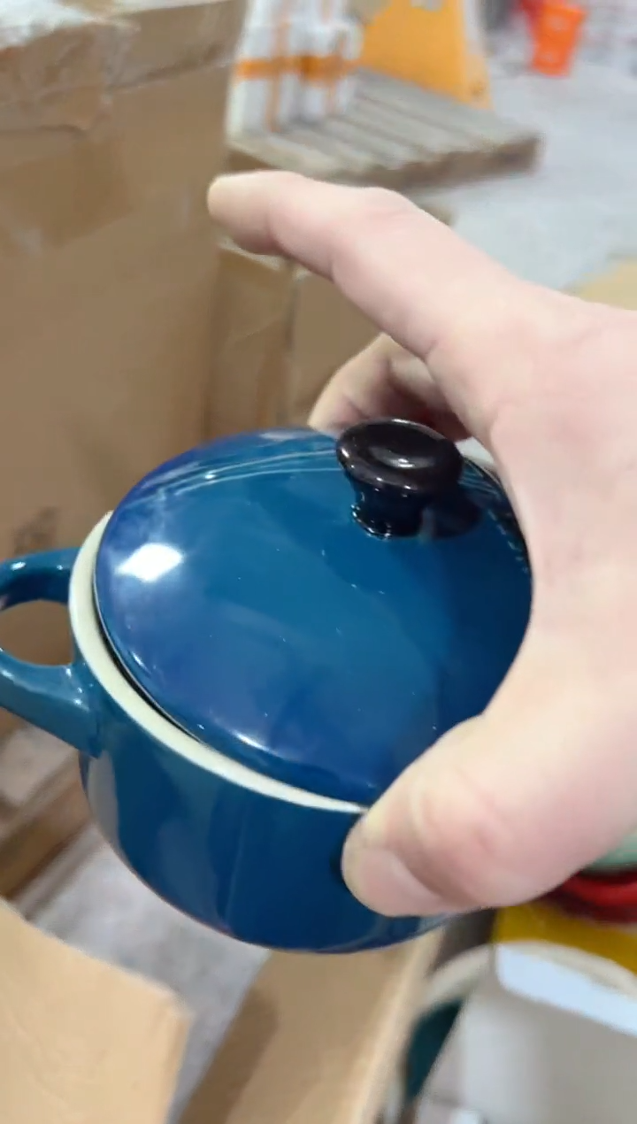 【闪购商品】碟铁塔炖盅--------极光蓝