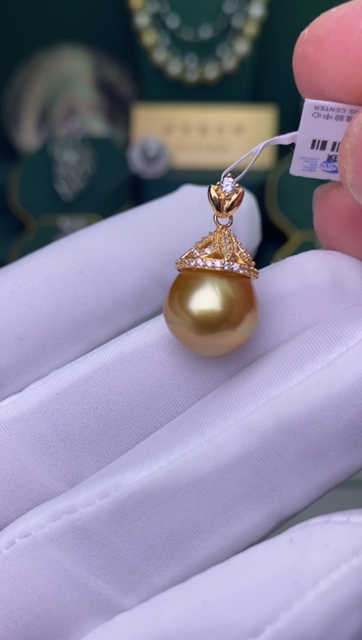 【闪购商品】海水珍珠颈饰银S925镶嵌13